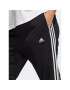 adidas Pantaloni trening Essentials 3-Stripes French Terry Cuffed Joggers (Plus Size) IB8745 Negru Slim Fit - Pled.ro