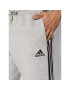 adidas Pantaloni trening Essentials 3-Stripes GM1091 Gri Slim Fit - Pled.ro