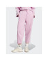 adidas Pantaloni trening Essentials 3-Stripes Open Hem Fleece IJ7455 Roz Loose Fit - Pled.ro