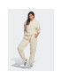 adidas Pantaloni trening Essentials+ Fluffy Teddy IC2256 Écru Loose Fit - Pled.ro