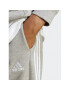 adidas Pantaloni trening Essentials French Terry Tapered Cuff 3-Stripes Joggers IC9407 Gri Regular Fit - Pled.ro