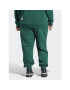 adidas Pantaloni trening Scribble Embroidery Fleece IK9649 Verde Loose Fit - Pled.ro