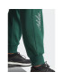 adidas Pantaloni trening Scribble Embroidery Fleece IK9649 Verde Loose Fit - Pled.ro