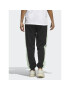 adidas Pantaloni trening Tape HM1530 Negru Regular Fit - Pled.ro