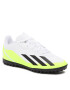 adidas Pantofi X Crazyfast.4 Turf Boots IE4066 Alb - Pled.ro