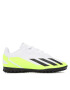 adidas Pantofi X Crazyfast.4 Turf Boots IE4066 Alb - Pled.ro