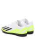 adidas Pantofi X Crazyfast.4 Turf Boots IE4066 Alb - Pled.ro