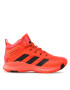 adidas Pantofi Cross Em Up 5 Kp Wide HQ8494 Roșu - Pled.ro