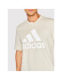 adidas Tricou Essentials Big Logo HL2252 Bej Regular Fit - Pled.ro