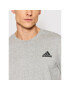 adidas Tricou Essentials Embroidered Small Logo GK9641 Gri Regular Fit - Pled.ro