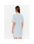 adidas Rochie de zi Essentials 3-Stripes Single Jersey Boyfriend Tee Dress IL3315 Albastru Loose Fit - Pled.ro