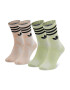 adidas Set de 2 perechi de șosete lungi unisex Tie Dye Sock HA4676 Roz - Pled.ro