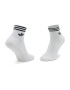 adidas Set de 3 perechi de șosete joase unisex Trefoil Ankle HC9550 Gri - Pled.ro