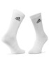 adidas Set de 3 perechi de șosete medii unisex Light Crew 3Pp DZ9393 Alb - Pled.ro