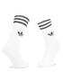 adidas Set de 3 perechi de șosete medii unisex Solid Crew Sock S21489 Alb - Pled.ro