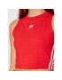 adidas Top adicolor Classics Cropped H38733 Roșu Slim Fit - Pled.ro