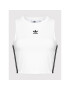 adidas Top adicolor Classics Cropped H38734 Alb Slim Fit - Pled.ro