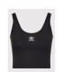 adidas Top adicolor Essentials Rib HF3399 Negru Slim Fit - Pled.ro