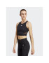 adidas Top AEROREADY Hyperglam Crop Tank Top IB2310 Negru - Pled.ro