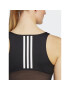 adidas Top AEROREADY Hyperglam Crop Tank Top IB2310 Negru - Pled.ro