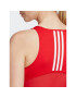 adidas Top AEROREADY Hyperglam Crop Tank Top IB4083 Roșu - Pled.ro