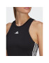 adidas Top AEROREADY Train Essentials Regular 3-Stripes Tank Top HR7815 Negru Slim Fit - Pled.ro