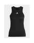 adidas Top AEROREADY Train Essentials Regular 3-Stripes Tank Top HR7815 Negru Slim Fit - Pled.ro