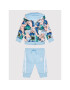 adidas Trening Animal Flower Print H22605 Albastru Regular Fit - Pled.ro