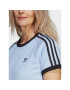 adidas Tricou 3-Stripes Slim T-Shirt IC5462 Albastru - Pled.ro