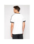 adidas Tricou adicolor Classics 3-Stripes GN3494 Alb Slim Fit - Pled.ro