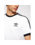 adidas Tricou adicolor Classics 3-Stripes GN3494 Alb Slim Fit - Pled.ro