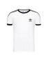 adidas Tricou adicolor Classics 3-Stripes GN3494 Alb Slim Fit - Pled.ro