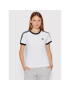 adidas Tricou adicolor Classics 3-Stripes HM6412 Alb Slim Fit - Pled.ro