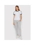 adidas Tricou adicolor Classics 3-Stripes HM6412 Alb Slim Fit - Pled.ro