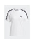 adidas Tricou Adicolor Classics 3-Stripes T-Shirt IB7410 Alb Regular Fit - Pled.ro