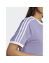 adidas Tricou Adicolor Classics 3-Stripes T-Shirt IB7411 Violet Regular Fit - Pled.ro