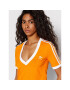 adidas Tricou adicolor Classics HC2029 Portocaliu Slim Fit - Pled.ro