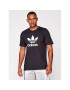 adidas Tricou adicolor Classics Trefoil GN3462 Negru Regular Fit - Pled.ro