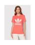 adidas Tricou adicolor Classics Trefoil HE6871 Portocaliu Regular Fit - Pled.ro