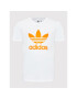 adidas Tricou adicolor Classics Trefoil HE9510 Alb Regular Fit - Pled.ro