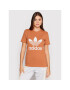 adidas Tricou adicolor Classics Trefoil HK9637 Portocaliu Regular Fit - Pled.ro