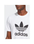 adidas Tricou Adicolor Classics Trefoil T-Shirt IA4816 Alb Regular Fit - Pled.ro