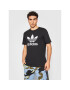 adidas Tricou adicolor Classics Trefoil H06642 Negru Regular Fit - Pled.ro