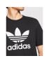 adidas Tricou adicolor Classics Trefoil H06642 Negru Regular Fit - Pled.ro