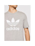 adidas Tricou adicolor Classics Trefoil H06643 Gri Regular Fit - Pled.ro