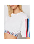 adidas Tricou adicolor Cropped Tee GN6979 Alb Regular Fit - Pled.ro