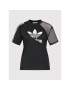 adidas Tricou adicolor Split Trefoil HC7039 Negru Regular Fit - Pled.ro