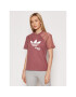 adidas Tricou adicolor Split Trefoil HC7044 Roz Regular Fit - Pled.ro