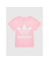 adidas Tricou adicolor Trefoil HC1974 Roz Regular Fit - Pled.ro