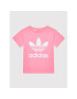 adidas Tricou adicolor Trefoil HK2911 Roz Regular Fit - Pled.ro